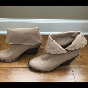 Lucky brand nude booties